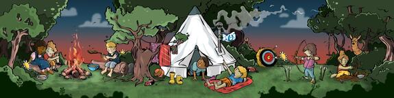 Kinder brauchen Abenteuer Illustration Johannes Benedix Lebenshilfe Soltau e.V.