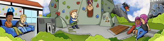 Illustration von Johannes Benedix für Lebenshilfe Soltau e.V.