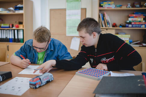 Gemeinsam lernen in der Tagesbildungsstätte der Lebenshilfe Soltau e.V. Martin Rink Fotografie
